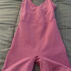 Gilly Hicks Hot Pink Girls' One-Piece Active Romper